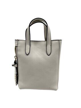 I.N.C. International Concepts White Rachell Mini Leather Crossbody Bag